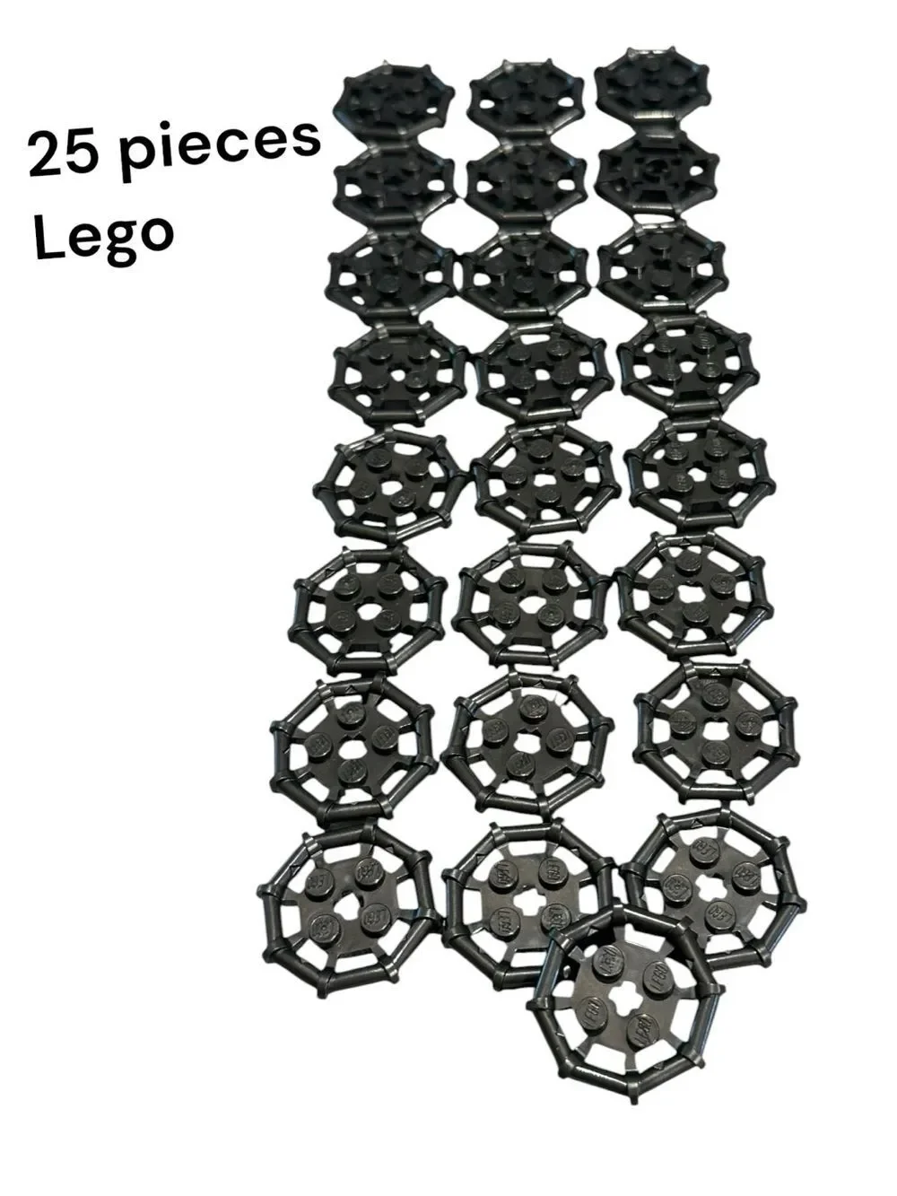 Lego pieces Octagon Lattice 2x2 Bar Frame  30033/75937 25 in total